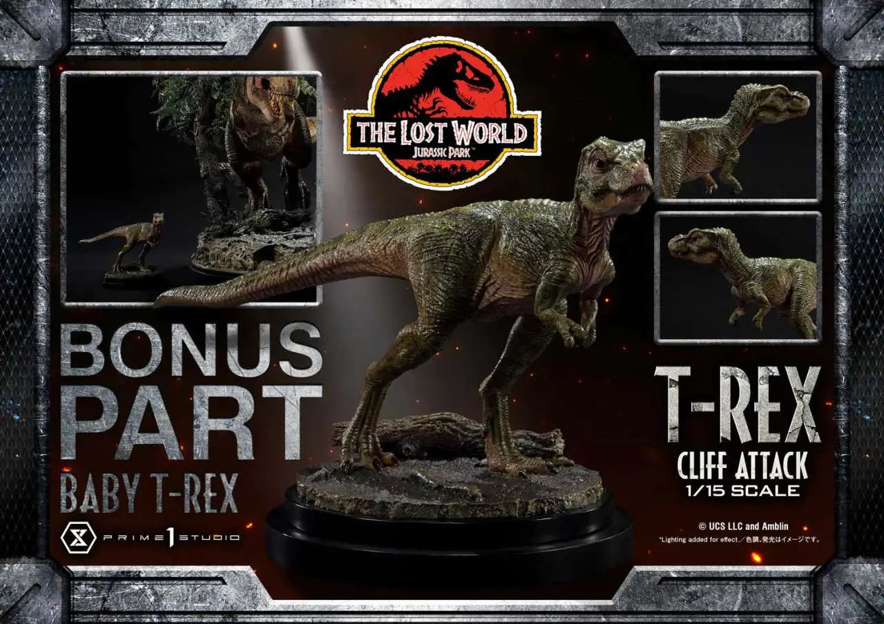 JP LOST WORLD T-REX CLIFF ATTACK BONUS