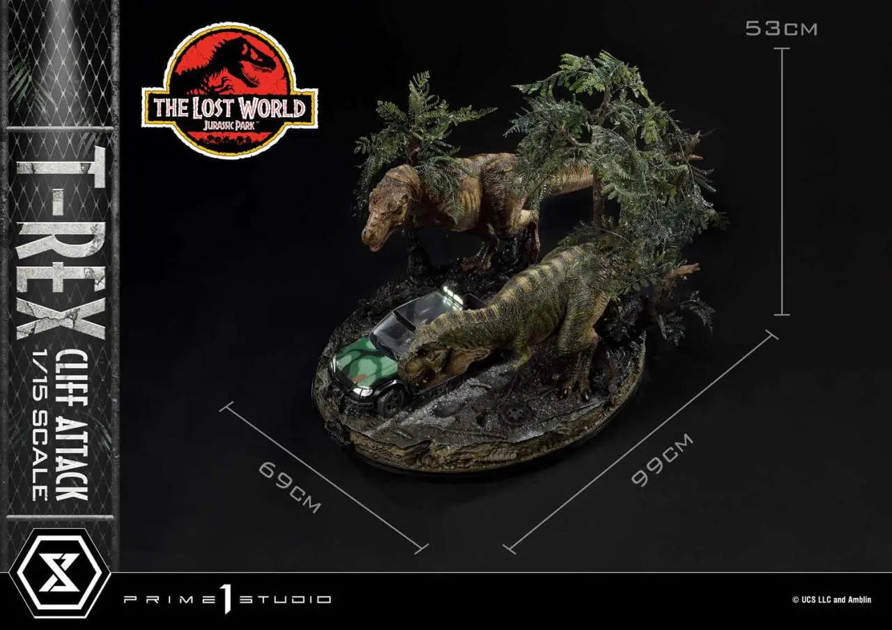 JP LOST WORLD T-REX CLIFF ATTACK BONUS