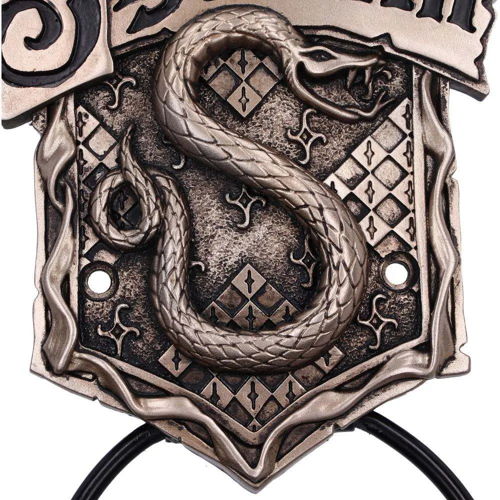 HARRY POTTER SLYTHERIN DOOR  KNOCKER