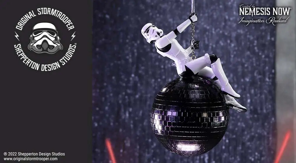 STORMTROOPER WRECKING BALL HANGING ORNAMENT