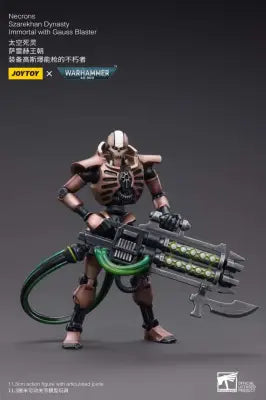 WH40K NECRONS IMMORT WITH GAUSS BLASTER