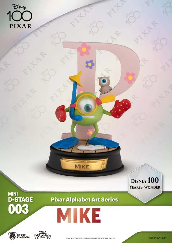 MINI DS DISNEY 100 YERAS PIXAR ALPHABET