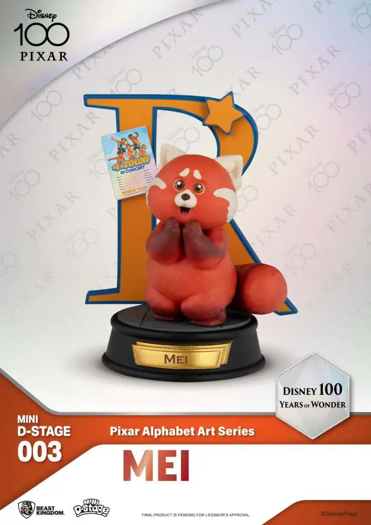 MINI DS DISNEY 100 YERAS PIXAR ALPHABET