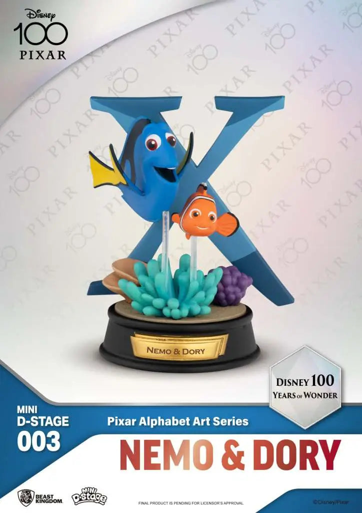 MINI DS DISNEY 100 YERAS PIXAR ALPHABET