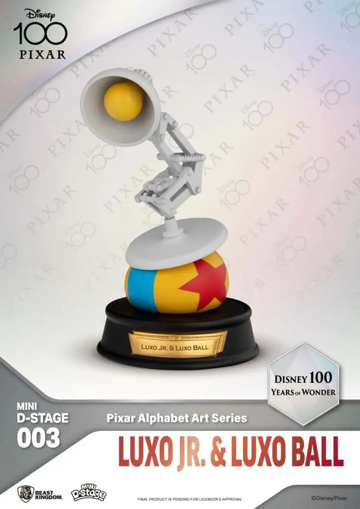 MINI DS DISNEY 100 YERAS PIXAR ALPHABET