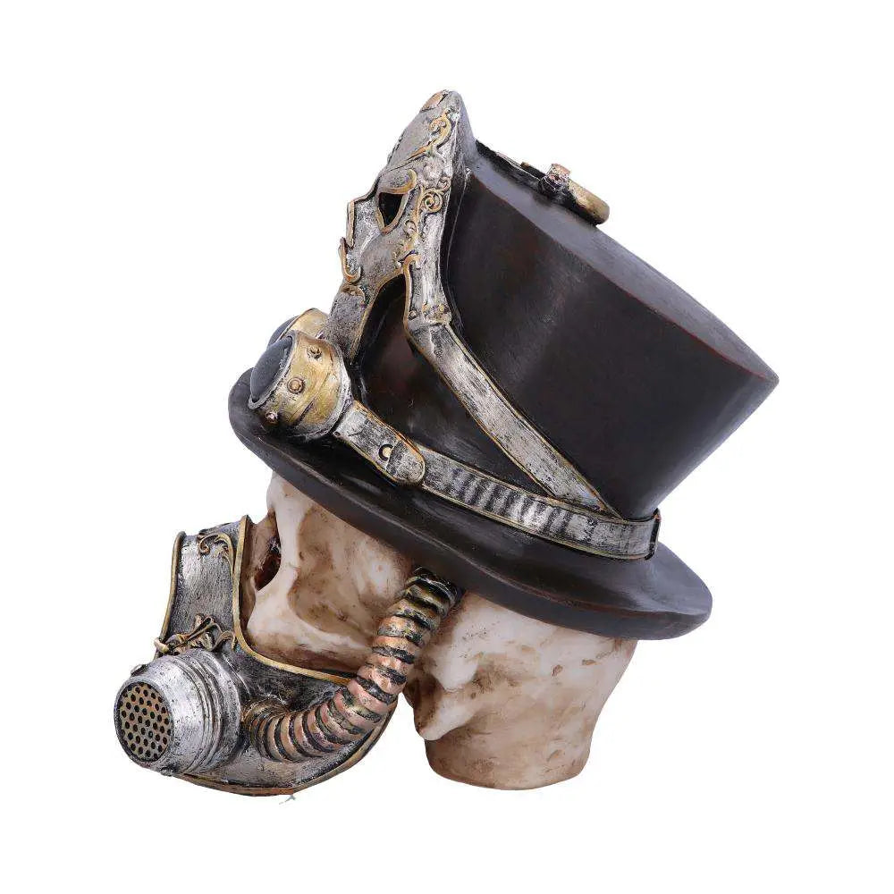 STEAMPUNK BREATHE VENETIAN MASK SKULL