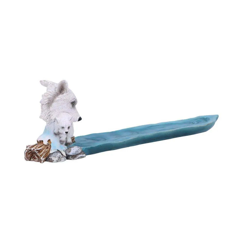 MOTHER'S WATCH WOLF INCENSE BURNER
