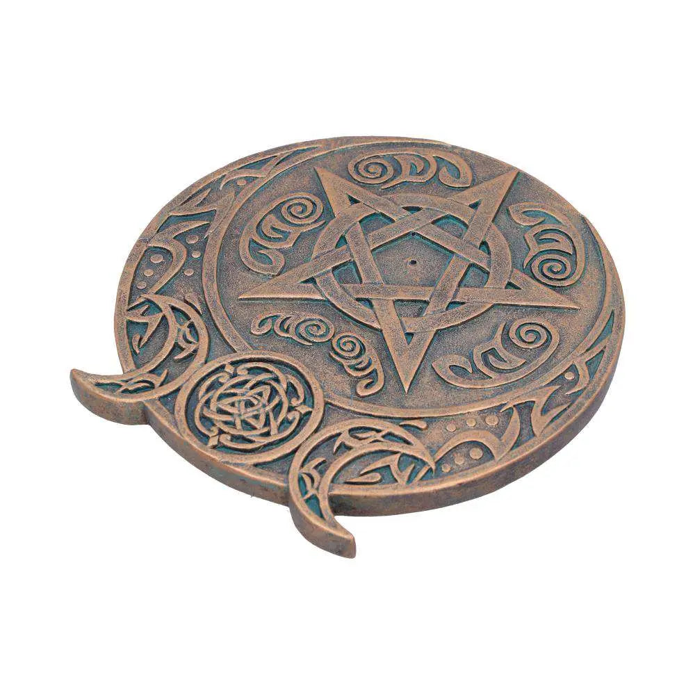 TRIPLE MOON FRAGRANCE INCENSE BURNER