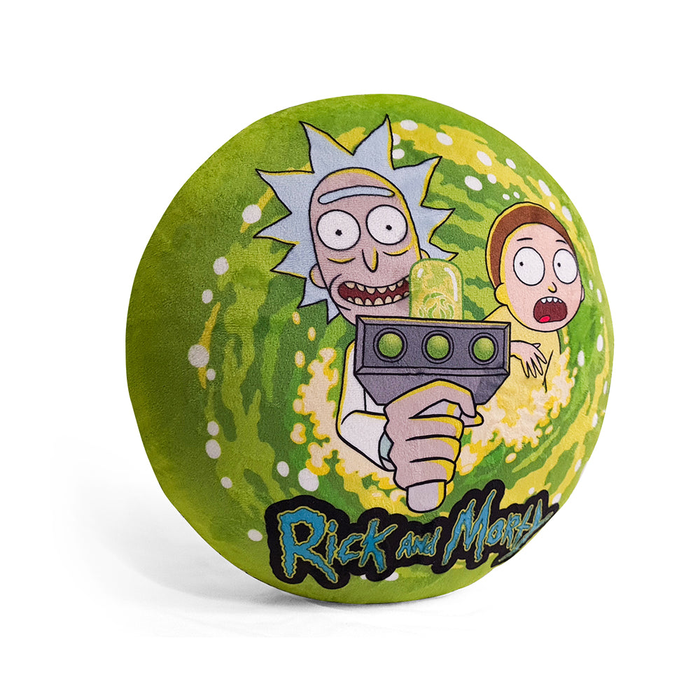 Plush pillow RICK AND MORTY in search of adventure 37 cm