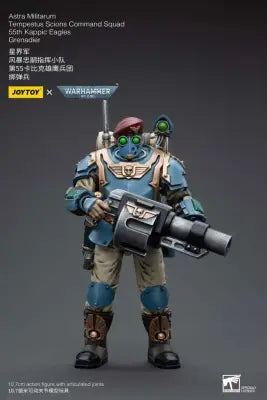 WH40K ASTRA MILITARUM TEMPESTUS SCIONS COMMAND SQUAD 55TH KAPPIC EAGLES GRENADIER