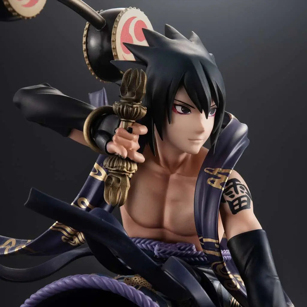 NARUTO SHIPP SASUKE THUNDER GOD GEM STATUE