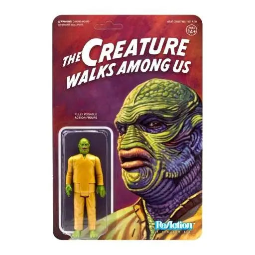 UNIVERSAL MONSTERS CREATURE WALKS AMONG US REACTION FIGURE