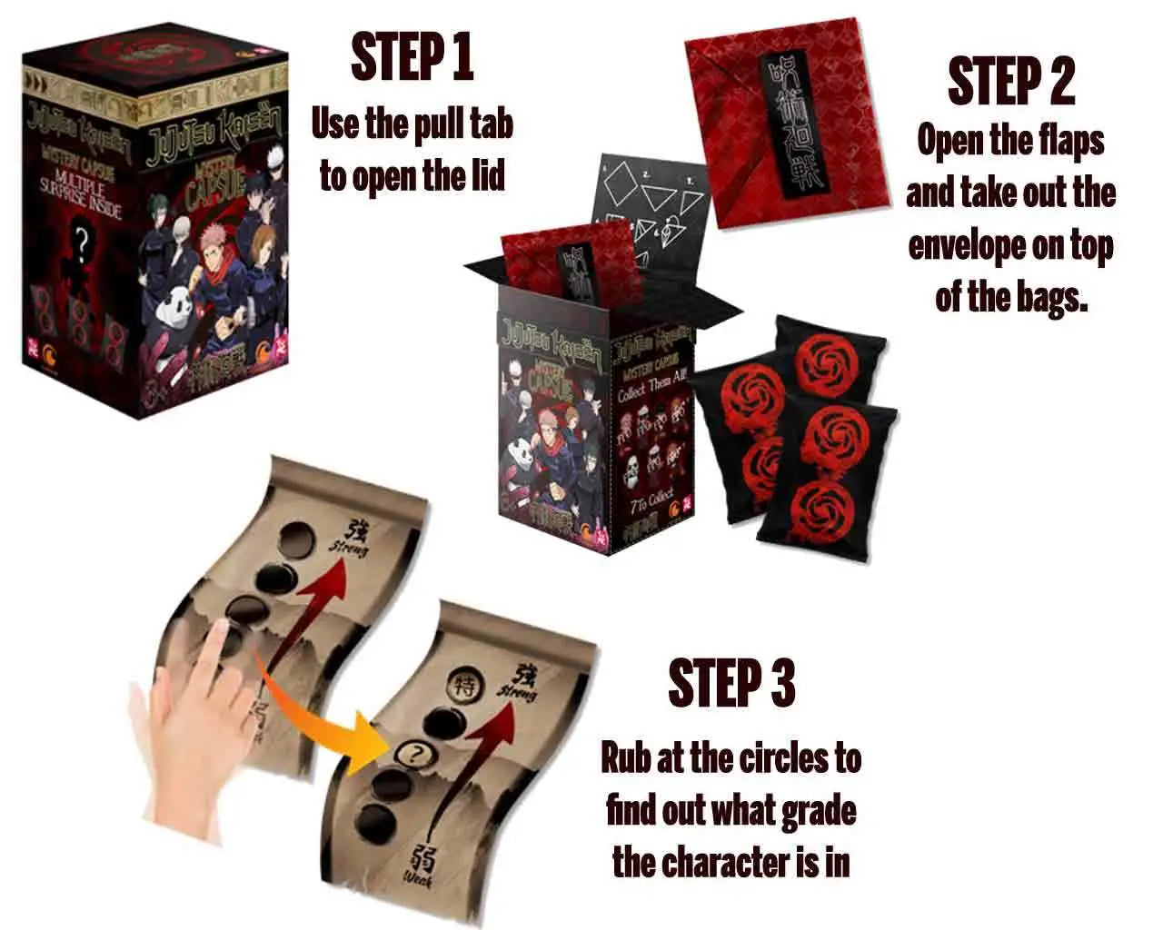 Jujutsu Kaisen Cursed Capsules - Display  (12)