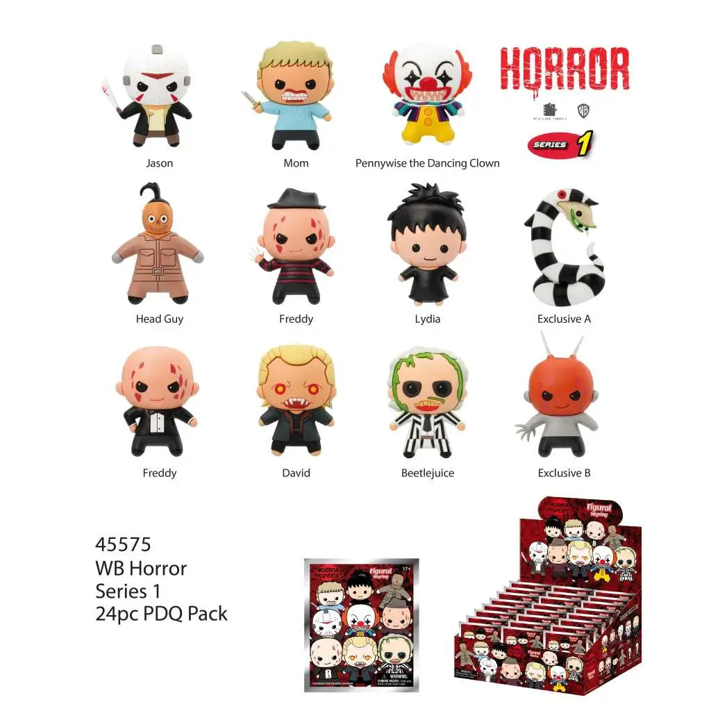 HORROR S1 BAG CLIP BLIND BOX DISPLAY (24)