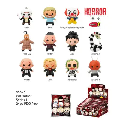 HORROR S1 BAG CLIP BLIND BOX DISPLAY (24)