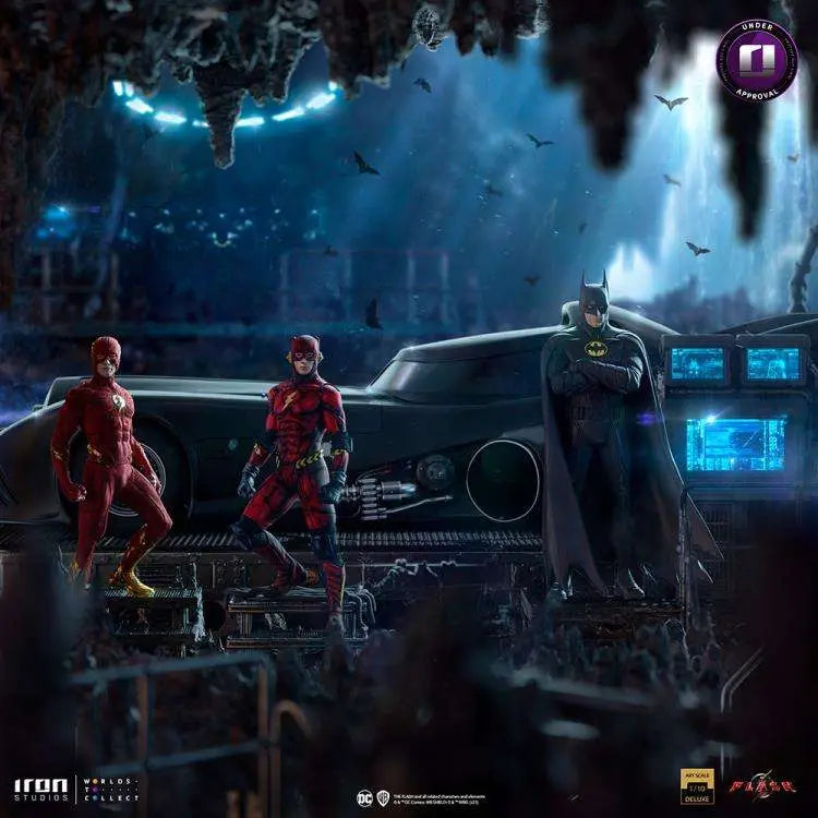 THE FLASH MOVIE BATMOBILE DLX 1/10 STATUE