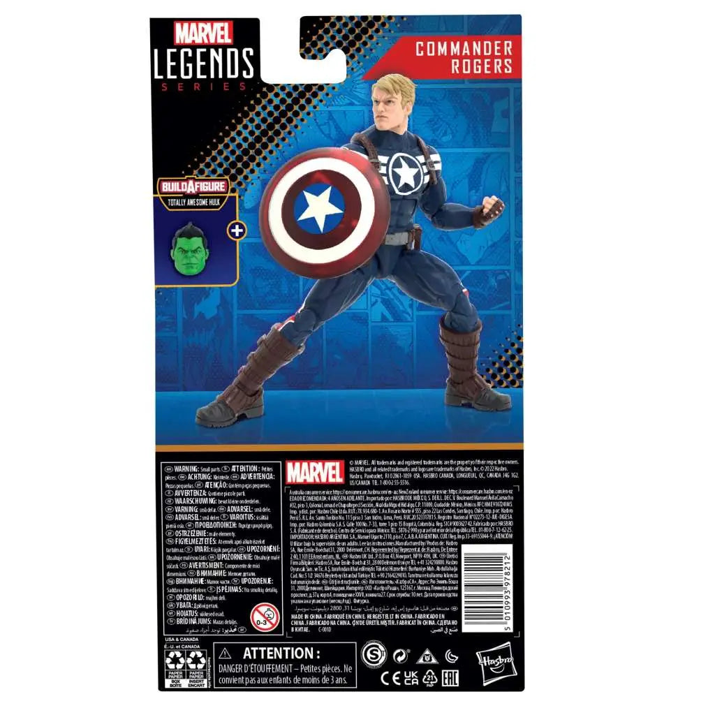 MARVEL LEGENDS TAH COMMANDER ROGERS AF
