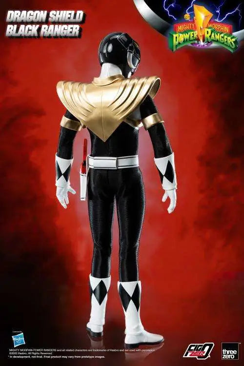 MMPR DRAGON SHIELD BLACK RANGER 1/6 AF