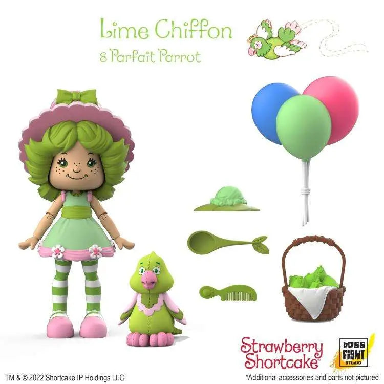 STRAWBERRY SHORTCAKE LIME CHIFFON AF
