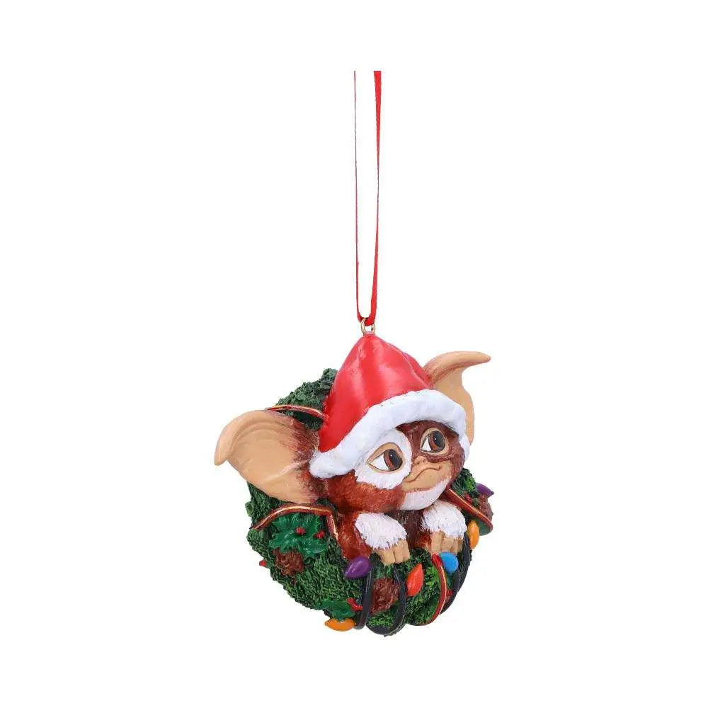 GREMLINS GIZMO IN WREATH HANGING ORNAMENT