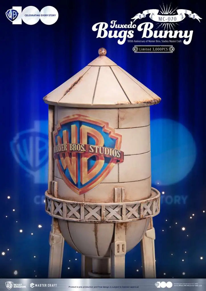 WARNER BROS STUDIOS 100TH ANN. TUXEDO BUGS BUNNY MASTERCRAFT