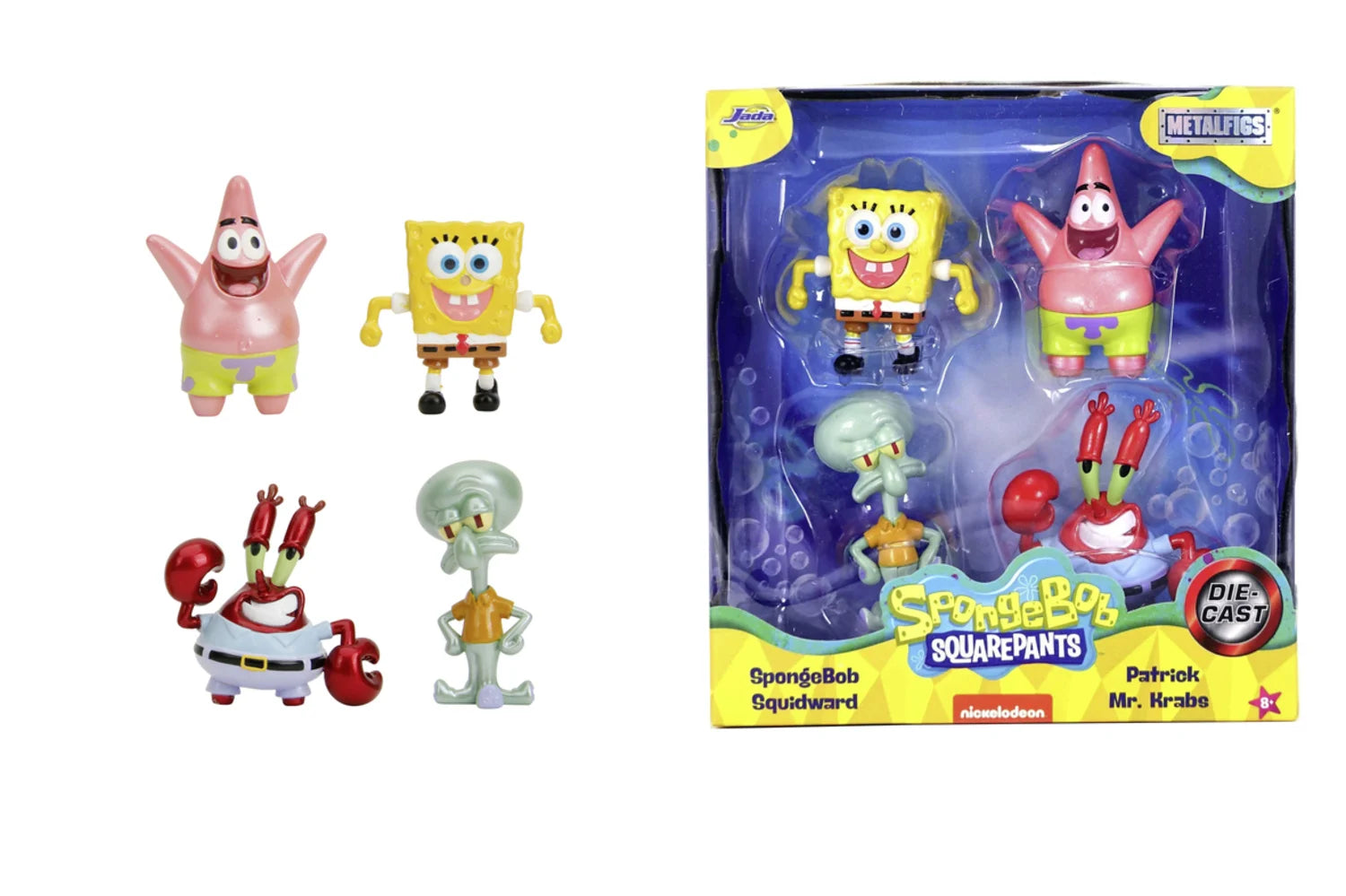 SPONGEBOB - Pack of 6cm Figures