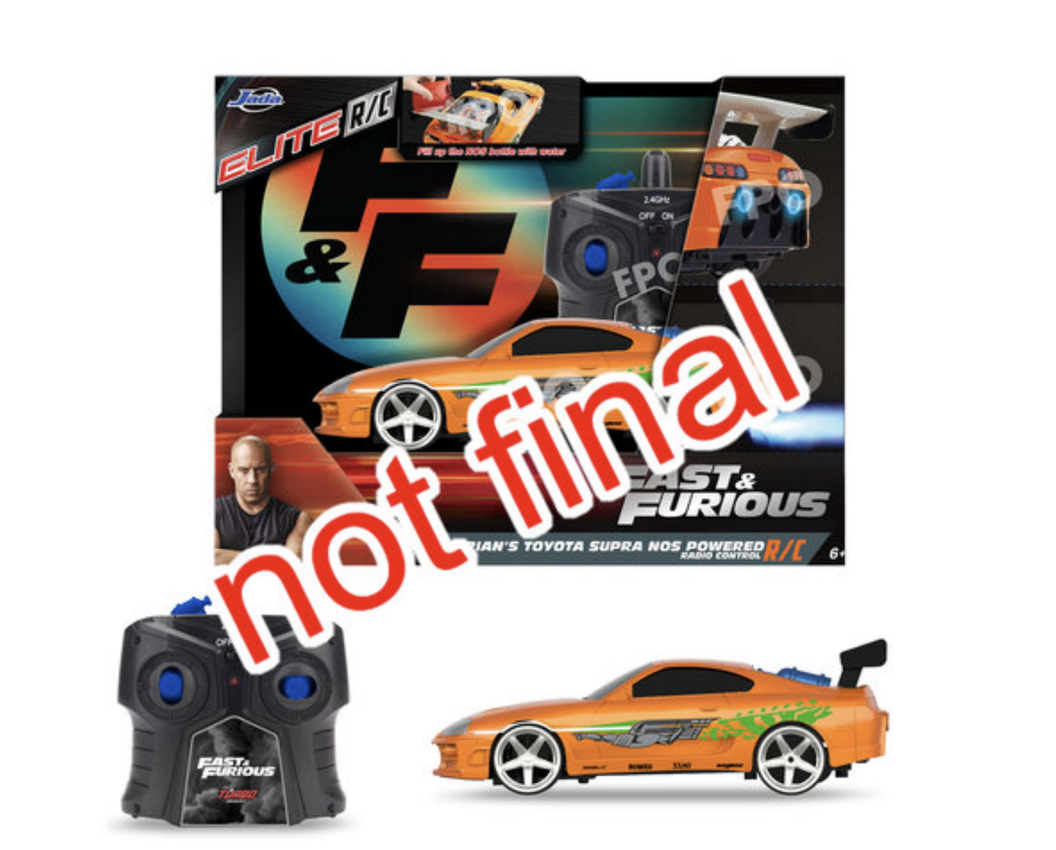 FAST & FURIOUS - 1995 Toyota Supra - RC 1:24