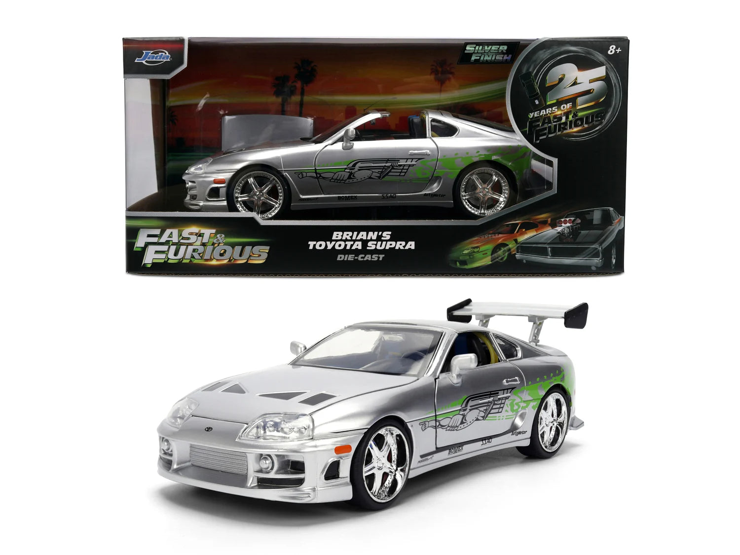 FAST & FURIOUS - Anniv. Brian's Toyota - 1:24