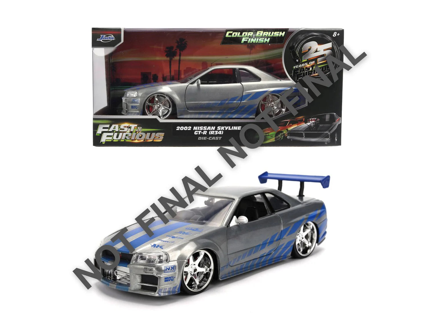 FAST & FURIOUS - Anniv. Nissan Skyline - 1:24