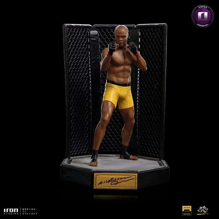 ANDRESON SILVA SIGNED DLX 1/10 STATUE