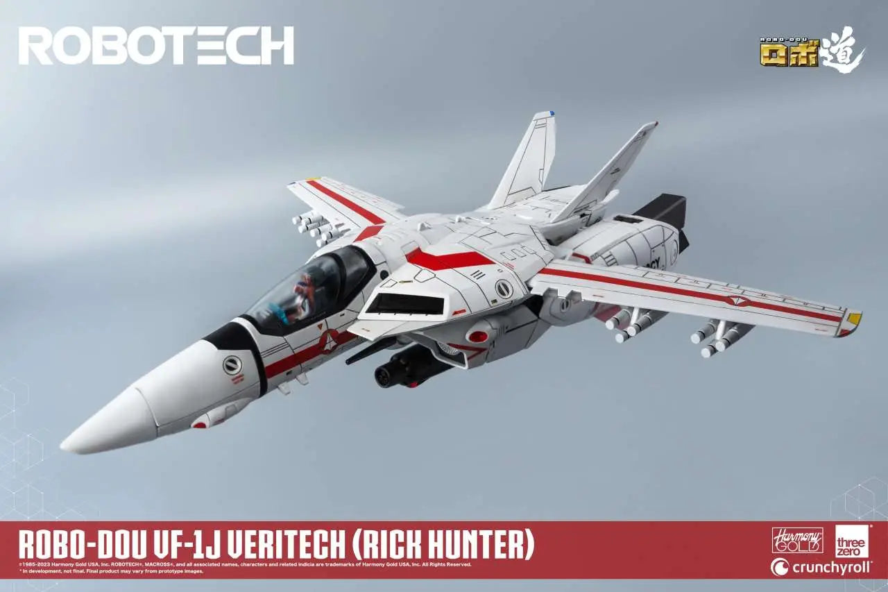 ROBOTECH ROBO-DOU VF-1J (VERITECH) RICK HUNTER FIGURE