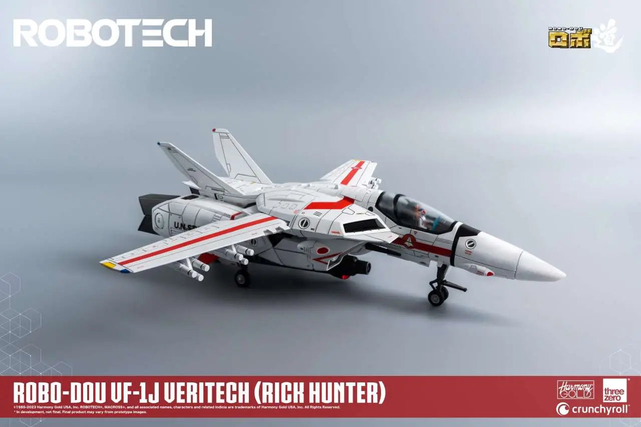 ROBOTECH ROBO-DOU VF-1J (VERITECH) RICK HUNTER FIGURE