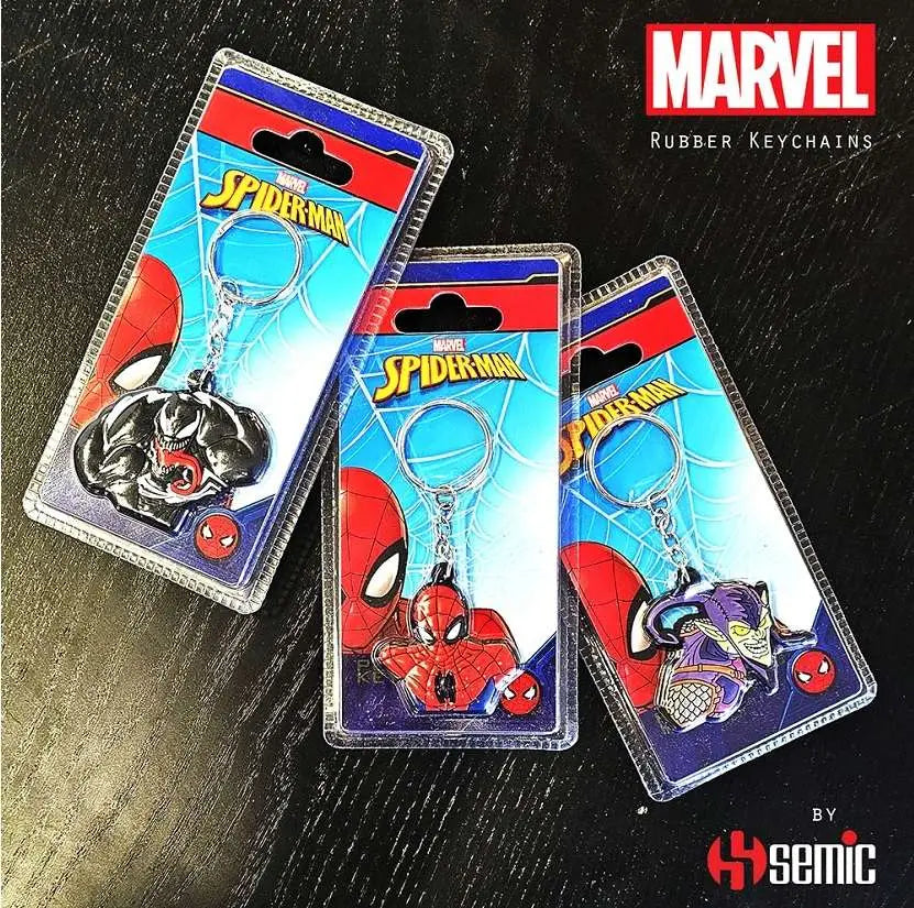 MARVEL SPIDER-MAN HANGING SOFT KEYCHAIN