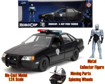 ROBOCOP 1986 FORD TAURUS & ROBOCOP 1/24 DIE-CAST MODEL