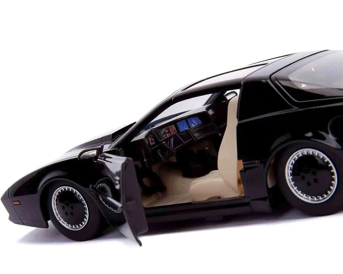 KNIGHT RIDER KITT 1982 PONTIAC FIREBIRD TRANS AM LIGHTS 1/24 DIE-CAST MODEL