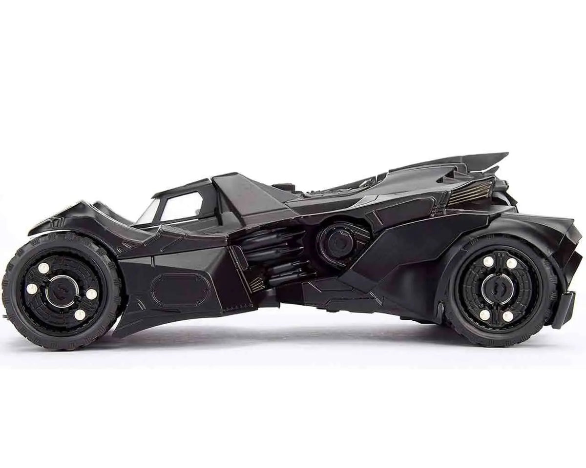 BATMAN ARKHAM KNIGHT BATMOBILE & BATMAN 1/24 DIE-CAST MODEL