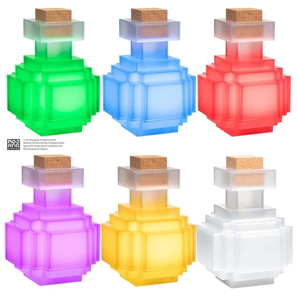 MINECRAFT ILLUMINATING POTION BOTTLE