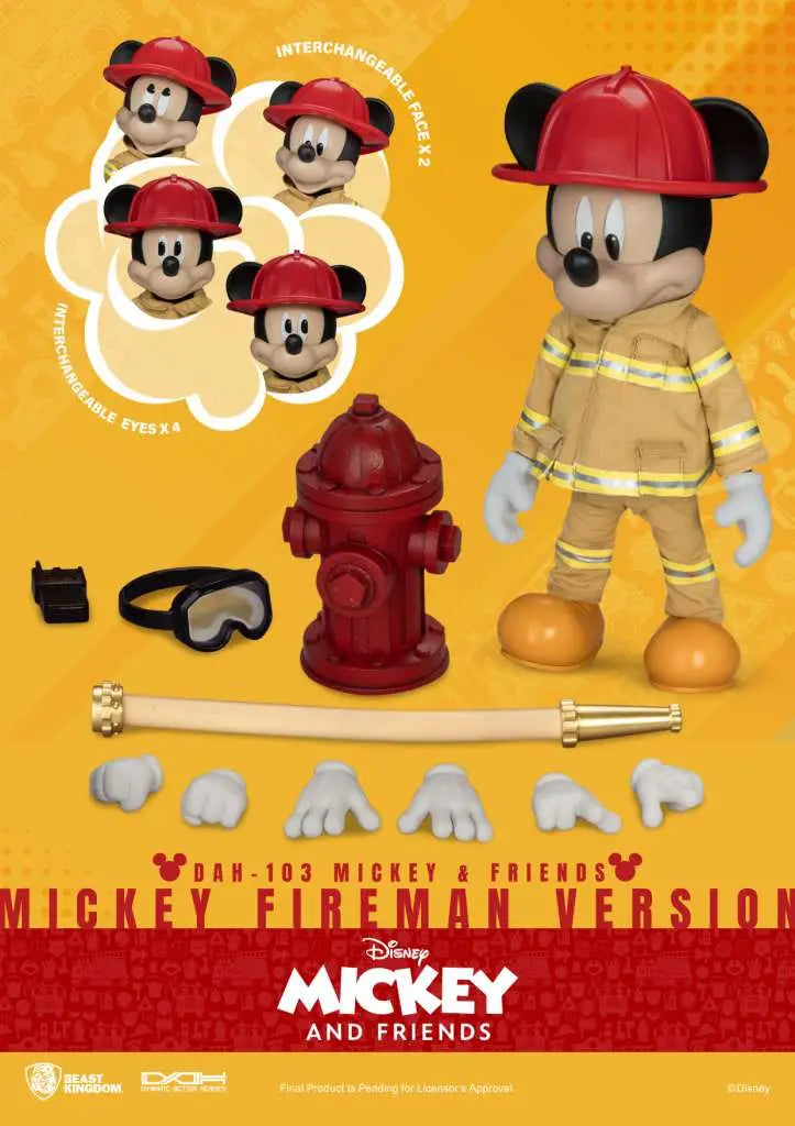 MICKEY AND FRIEND FIREMAN VERSION