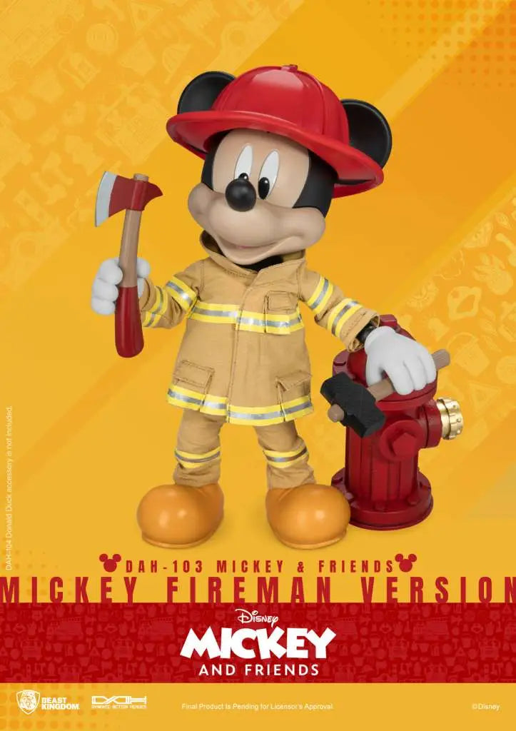 MICKEY AND FRIEND FIREMAN VERSION