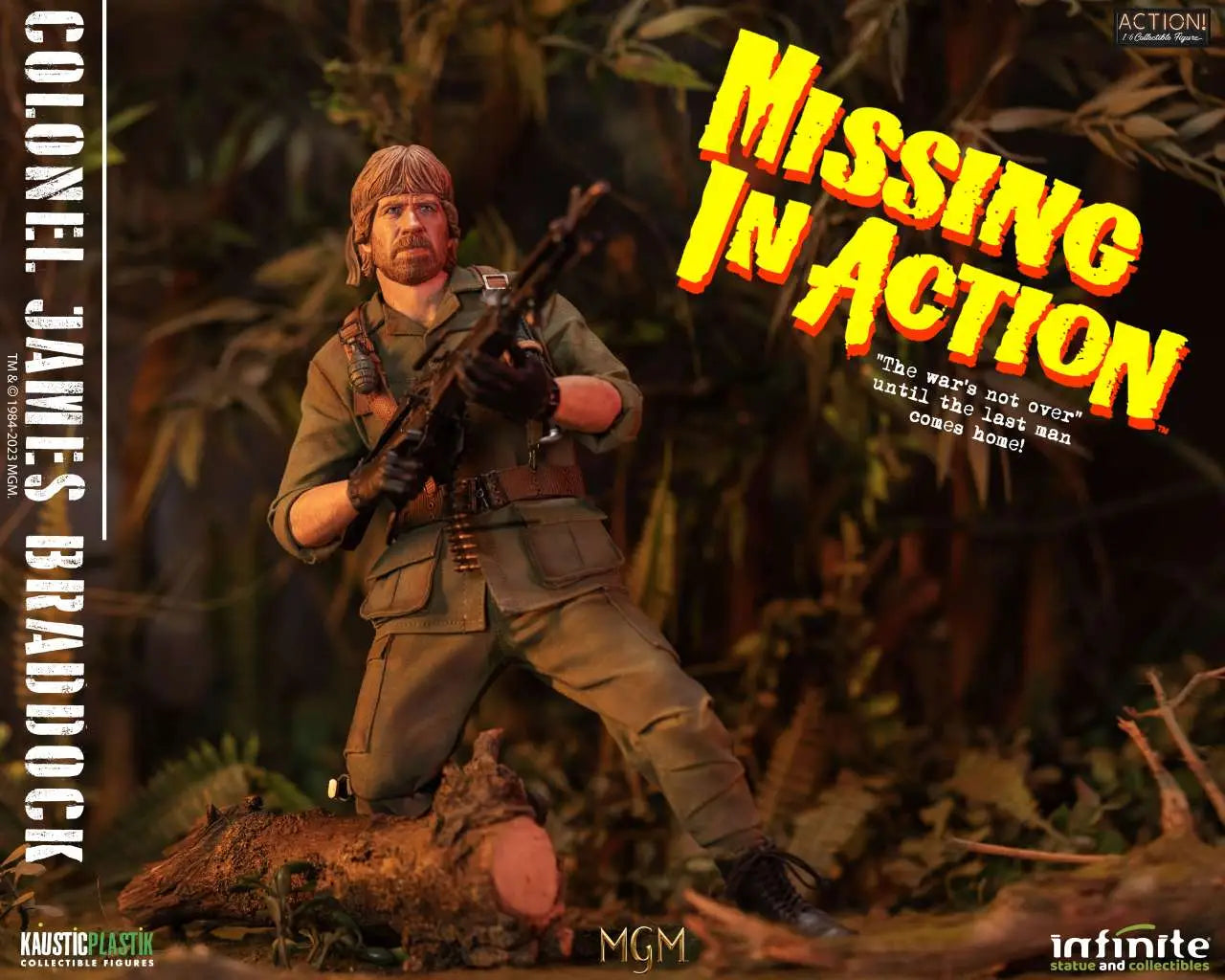 MISSING IN ACTION COLONEL JAMES BRADDOCK 1/6 ACTION FIGURE STANDARD EDITION