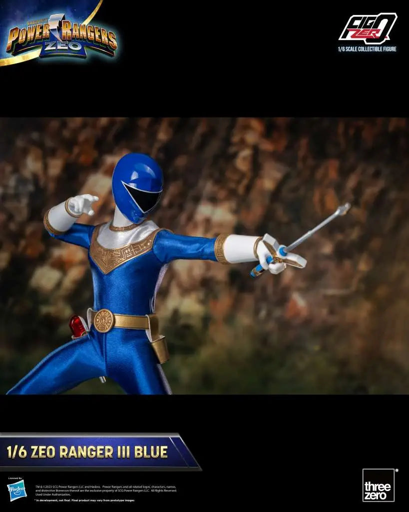 POWER RANGERS ZEO RANGER III BLUE 1/6 FIGURE