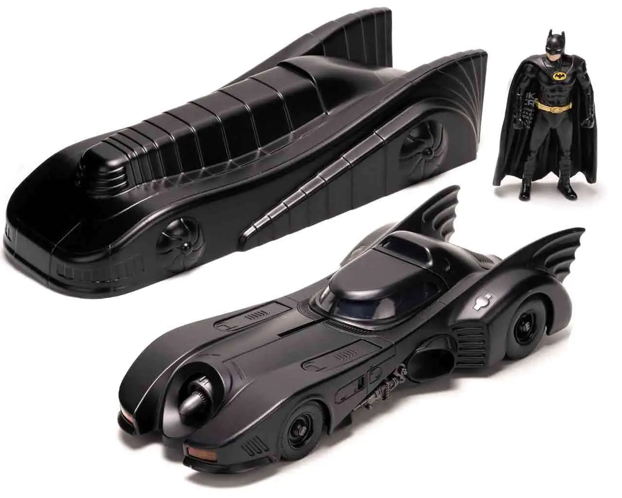 BATMAN 1989 AMORED BATMOBILE & BATMAN 1/24 DIE-CAST MODEL LIMITED EDITION