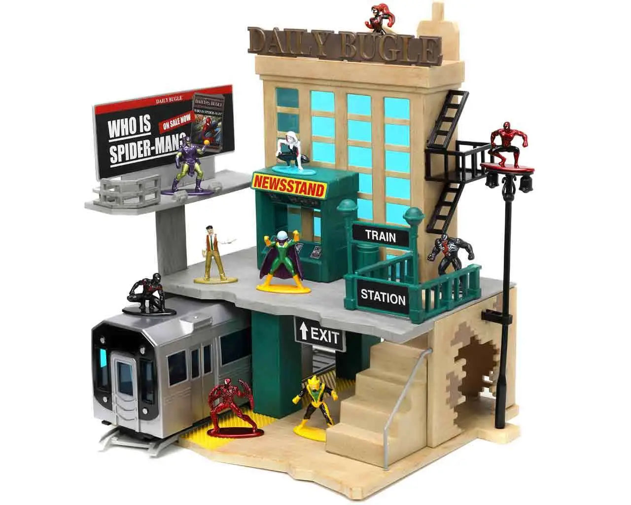 MARVEL SPIDER MAN DAILY BUGLE NANO SCENE DIORAMA