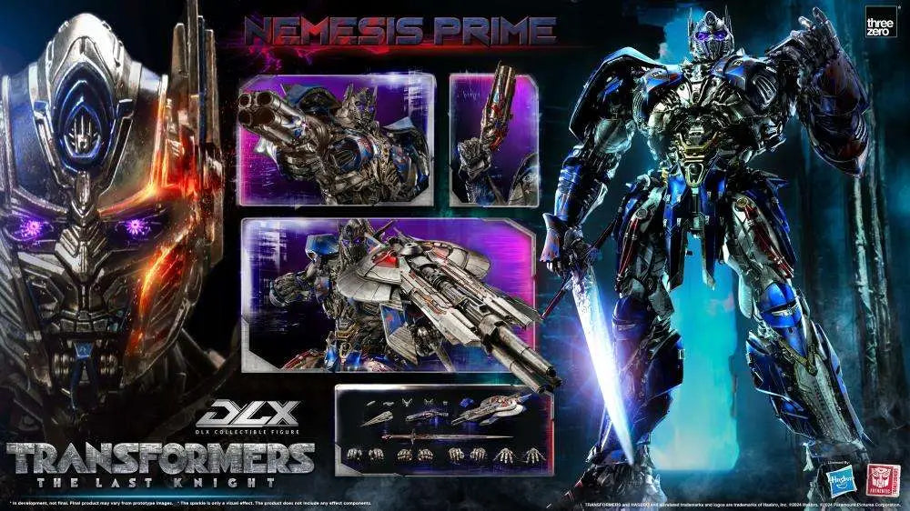 TRANSFORMERS LAST KNIGHT DLX NEMESIS PRIME AF
