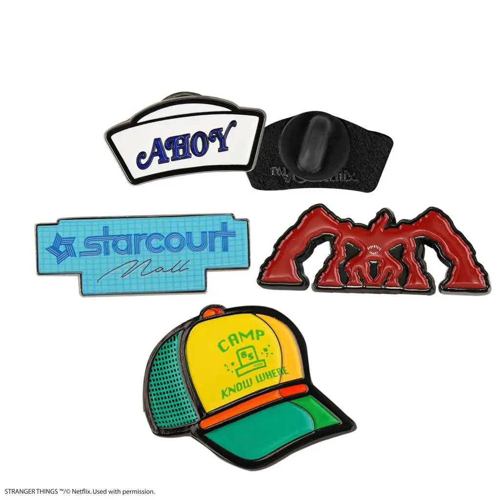 STRANGER THINGS SEASON 3 PIN SET (4)