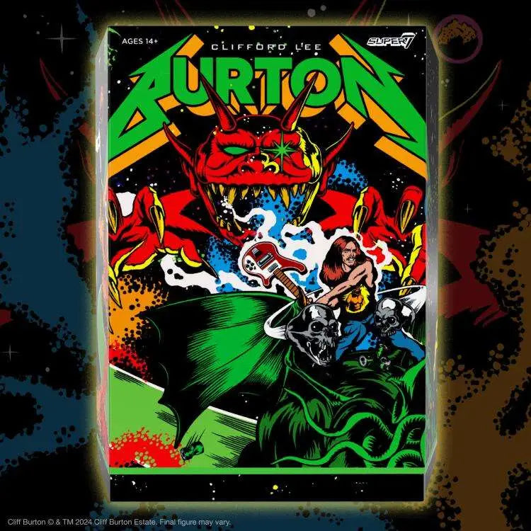 CLIFF BURTON SUPERHERO POSTER ULTIMATES! ACTION FIGURE