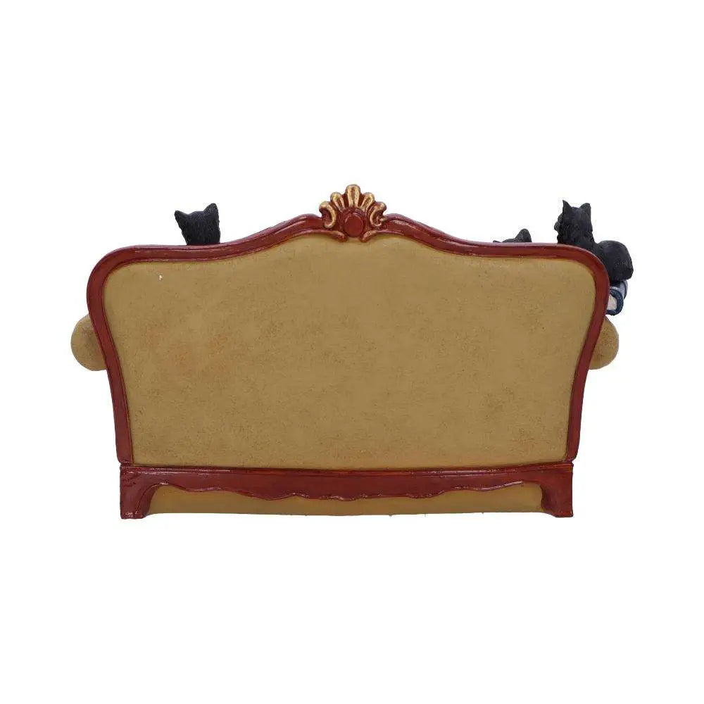 COUCH CLOWDER WITH 48 DISPLAY CATS