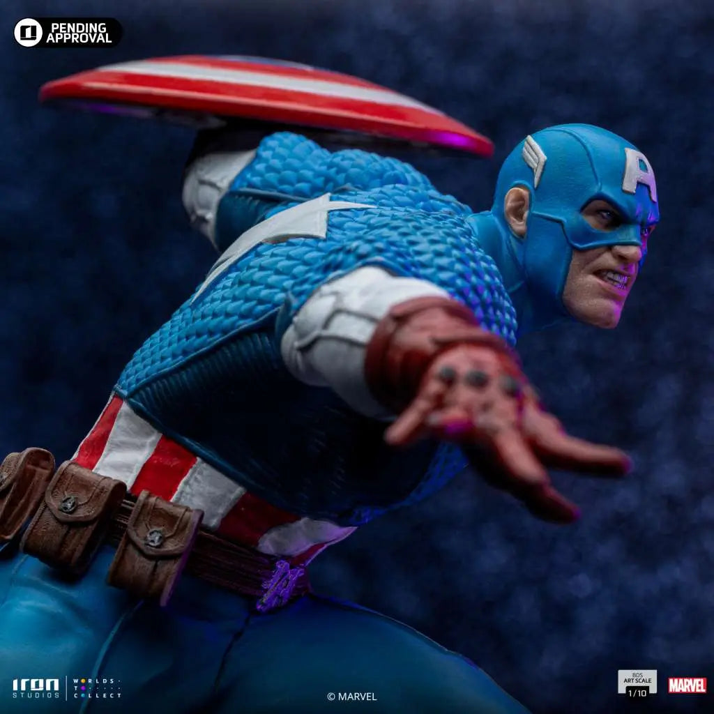 INFINITY GAUNTLET CAPTAIN AMERICA1/10 STATUE