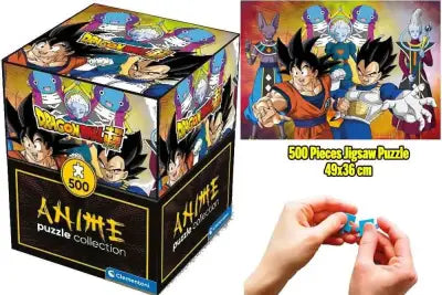 DRAGON BALL GOKU & VEGETA ANIME PUZZLE COLLECTION PUZZLE 500 PCS