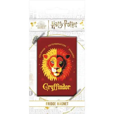 HARRY POTTER SIGILS GRYFFINDOR FRIDGE MAGNET